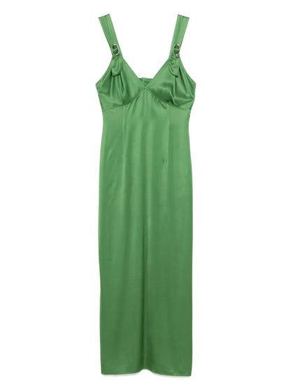 Satin Midi Dress