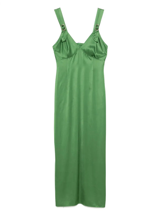 Satin Midi Dress