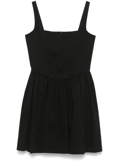 Pleated Mini Dress