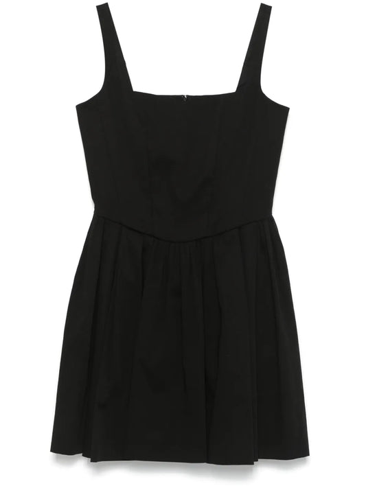 Pleated Mini Dress