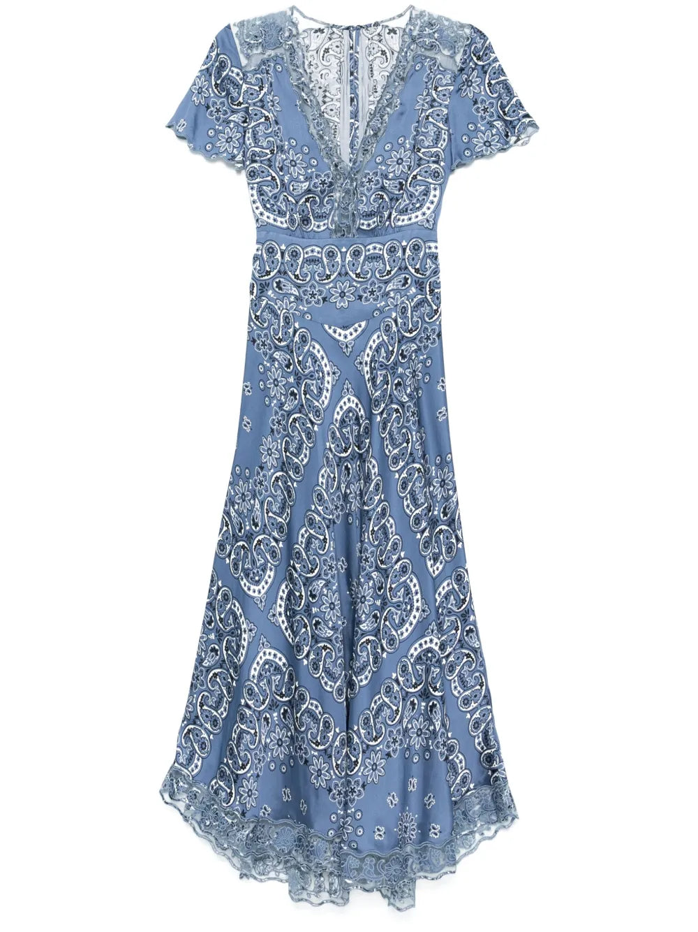 Floral-Print Midi Dress