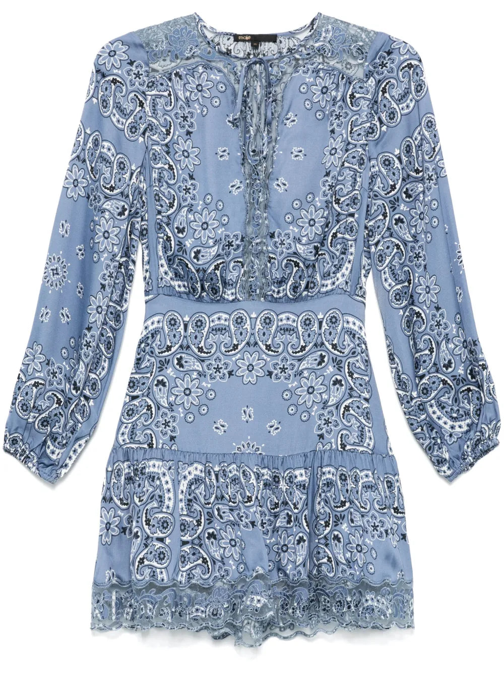 Floral-Print Mini Dress