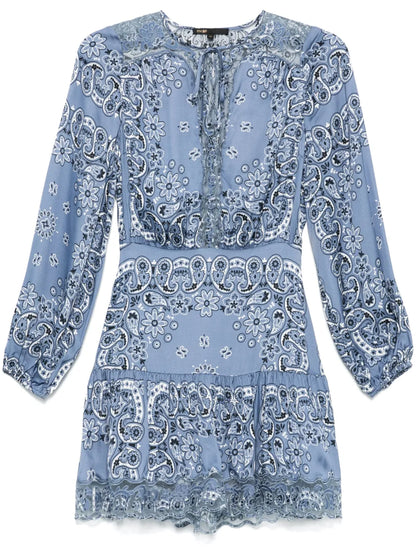Floral-Print Mini Dress