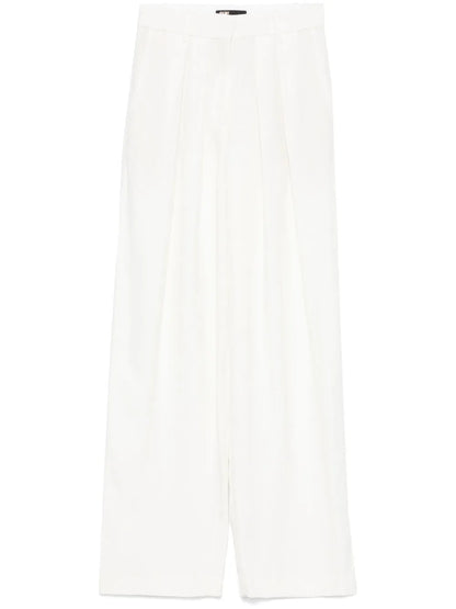 Pleated Palazzo Trousers