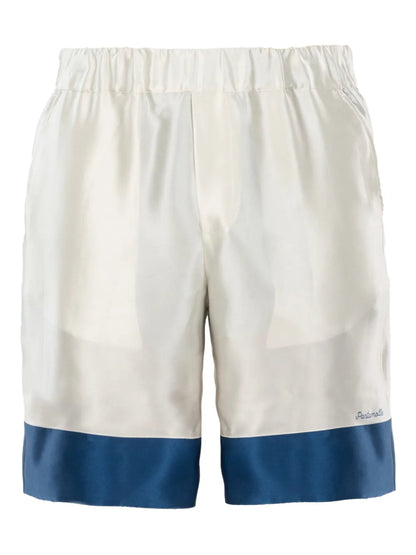 Silk-Satin Shorts