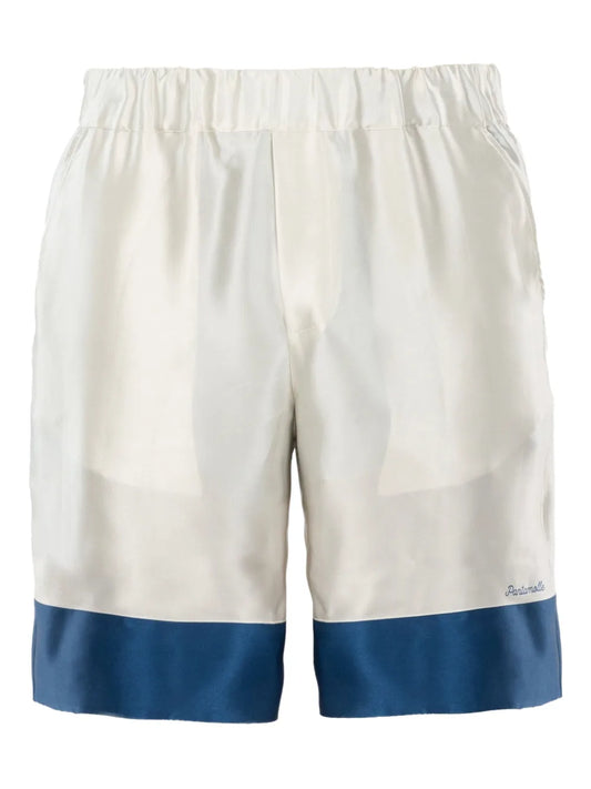Silk-Satin Shorts