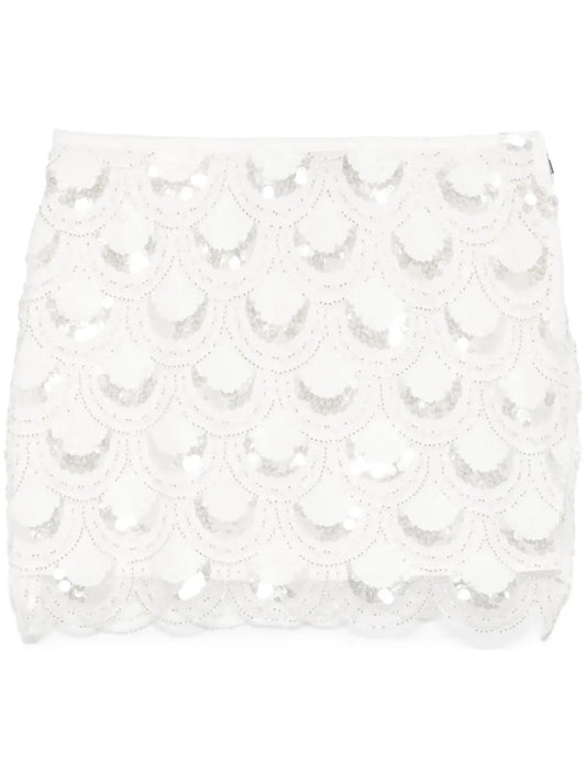 Sequined Mini Skirt