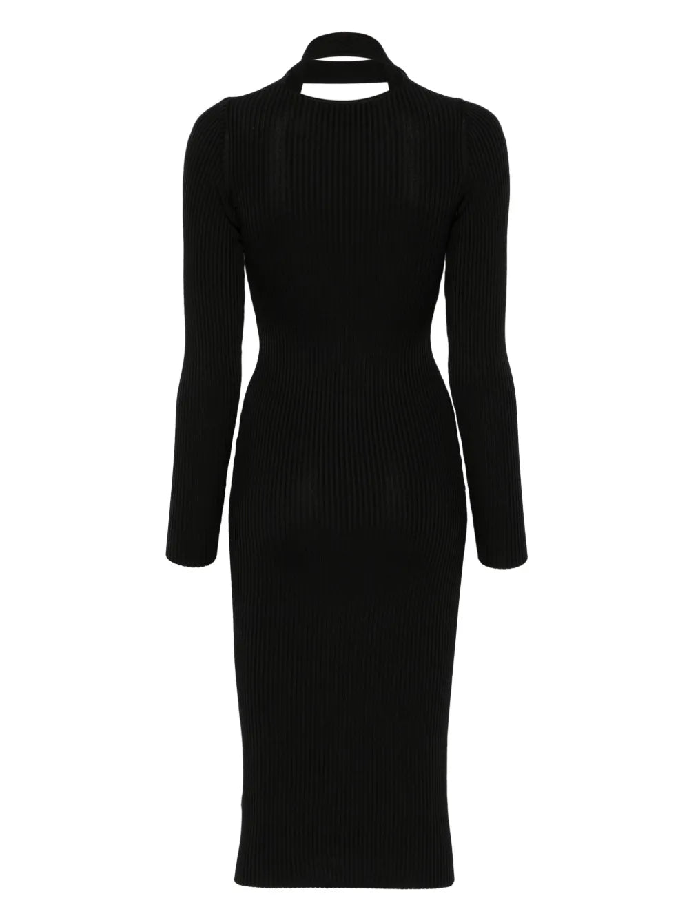 Ribbed Midi Dress