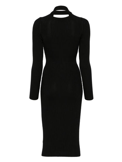 Ribbed Midi Dress