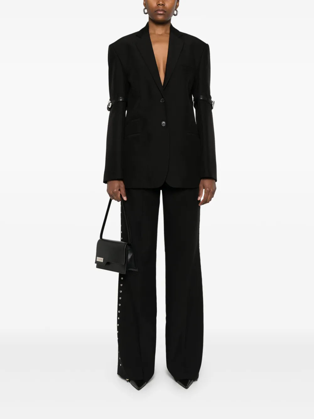 Studded Tailored Trousers