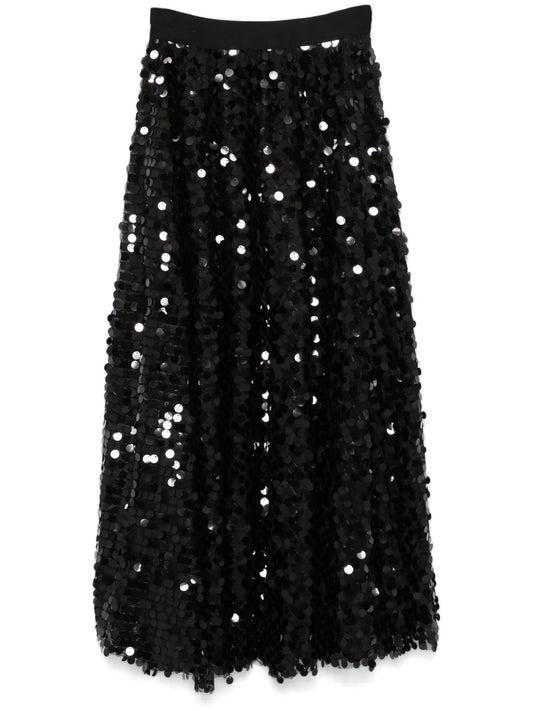 Sequinned Midi Skirt
