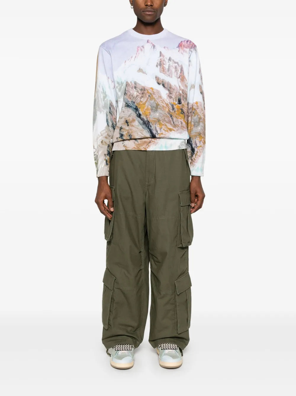 Cotton Cargo Pants