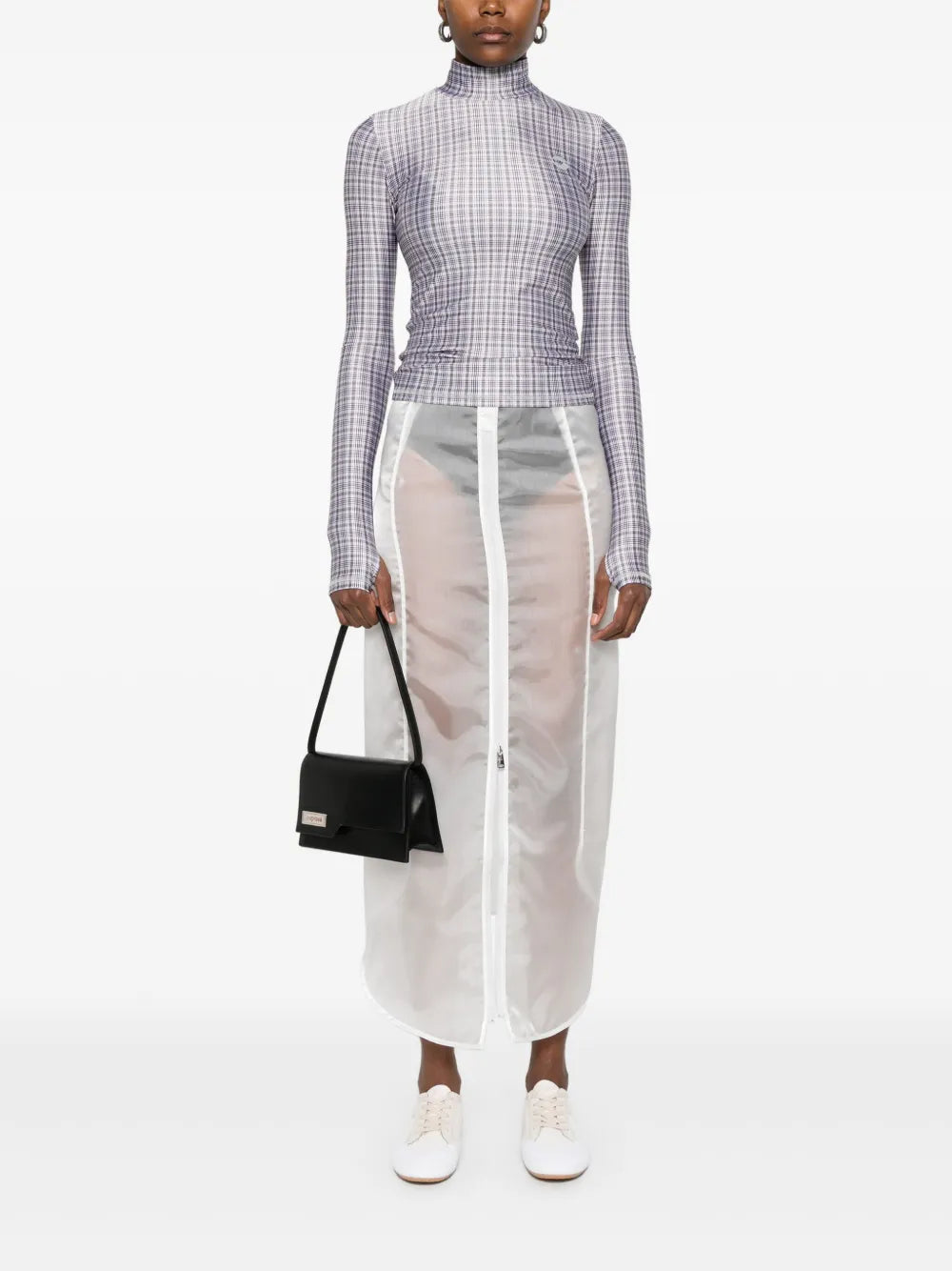 Organza Maxi Skirt