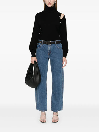 Cut-Out Sweater