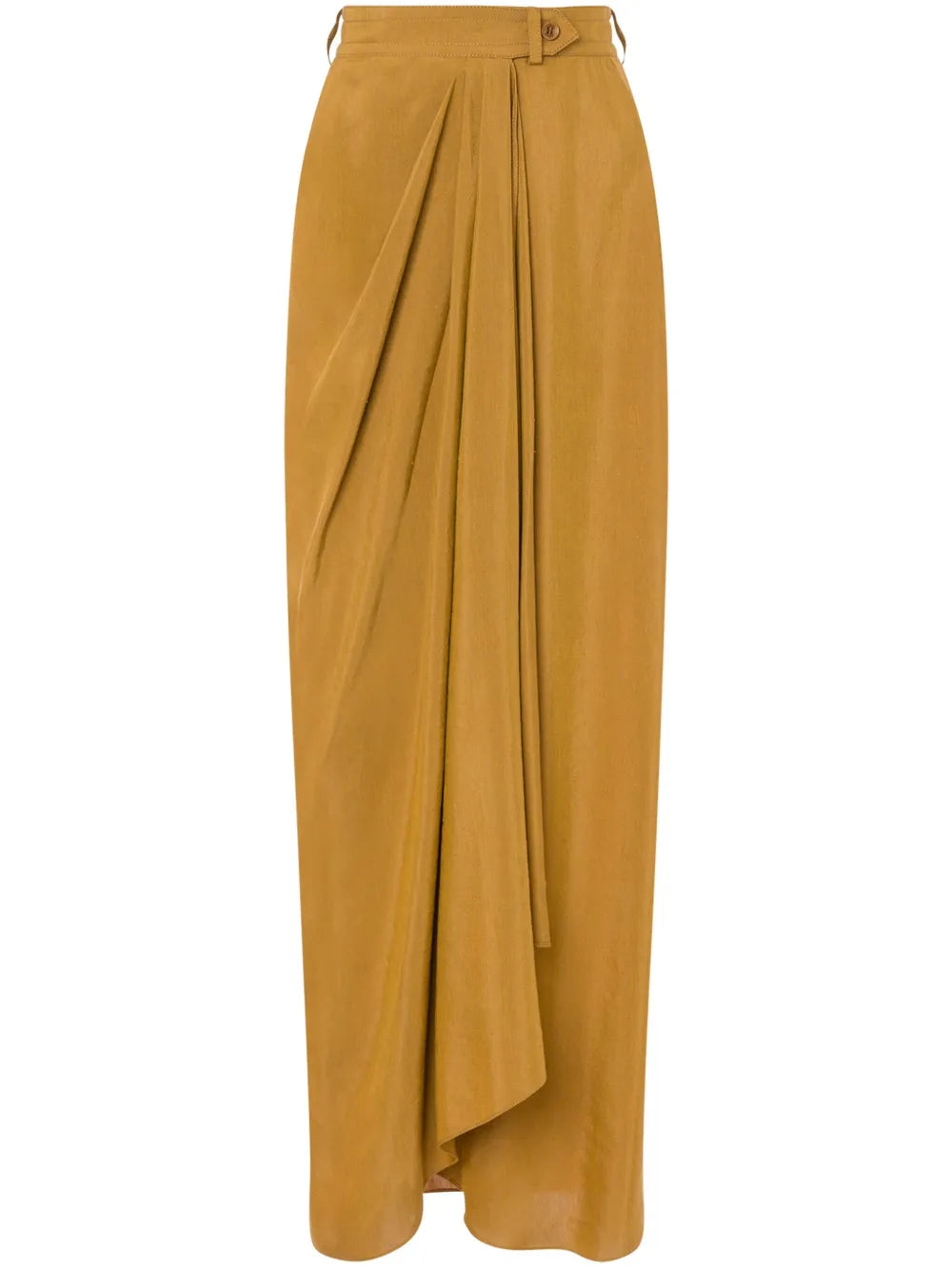 Draped Maxi Skirt