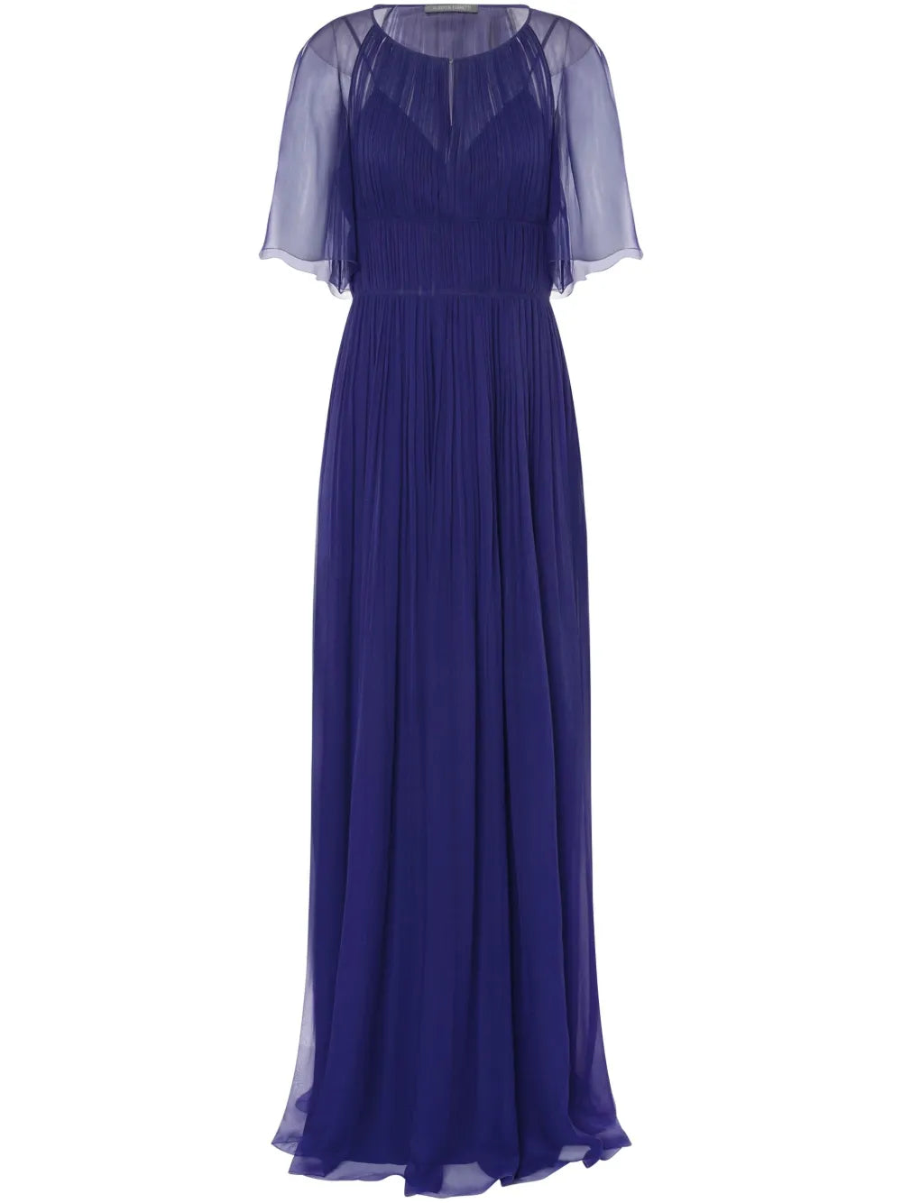 Plissé Maxi Dress