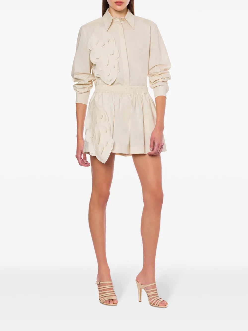 Appliqué-Detail Shorts