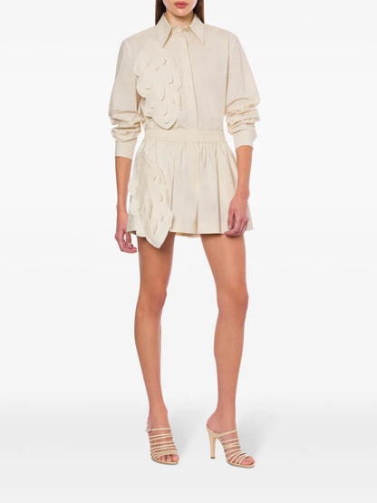 Appliqué-Detail Shorts