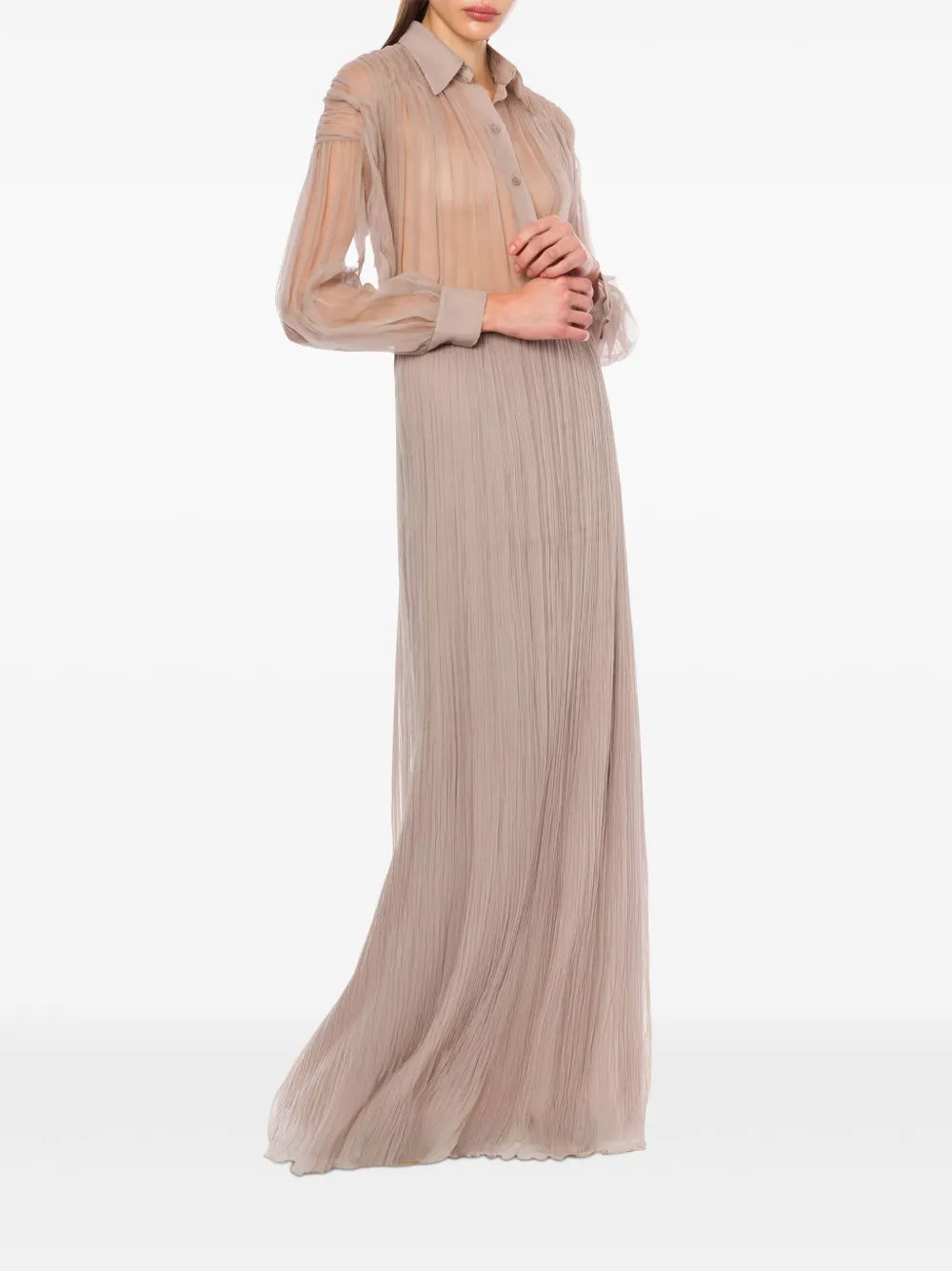 Silk Maxi Skirt