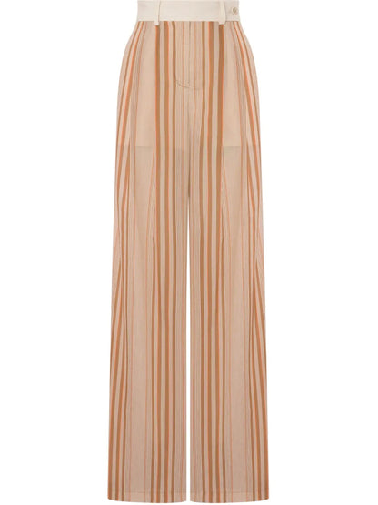 Striped Palazzo Pants