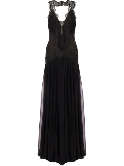 Broderie-Anglaise Maxi Dress