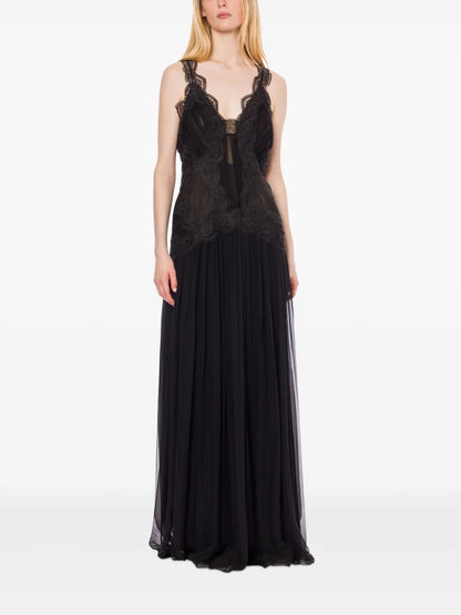 Broderie-Anglaise Maxi Dress
