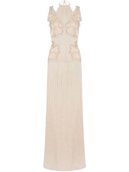 Pleated Maxi Dress