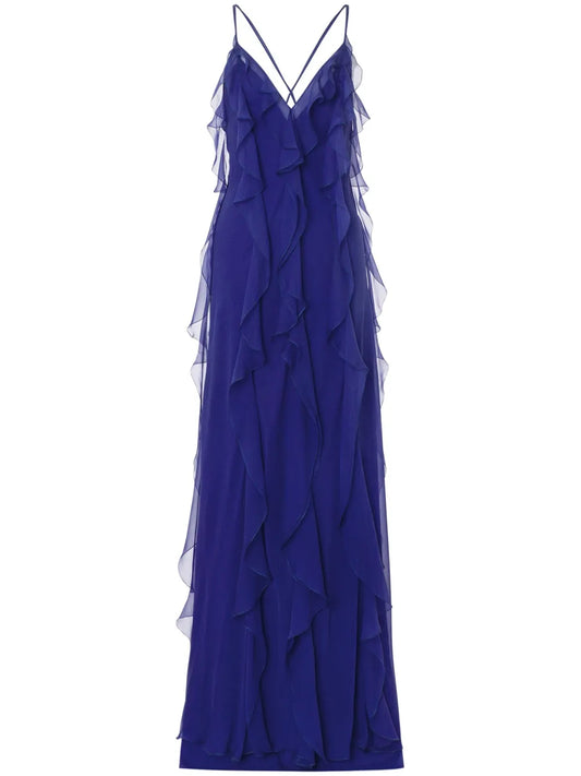 Ruffled Maxi Dress