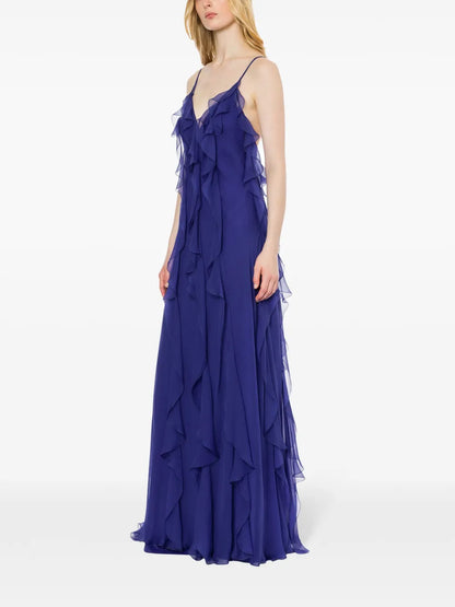 Ruffled Maxi Dress