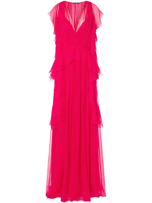 Draped Maxi Dress