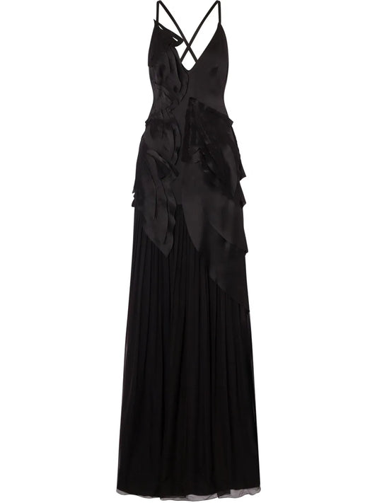 Multi-Panel Maxi Dress