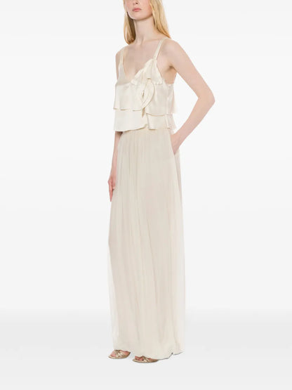 Silk Maxi Skirt