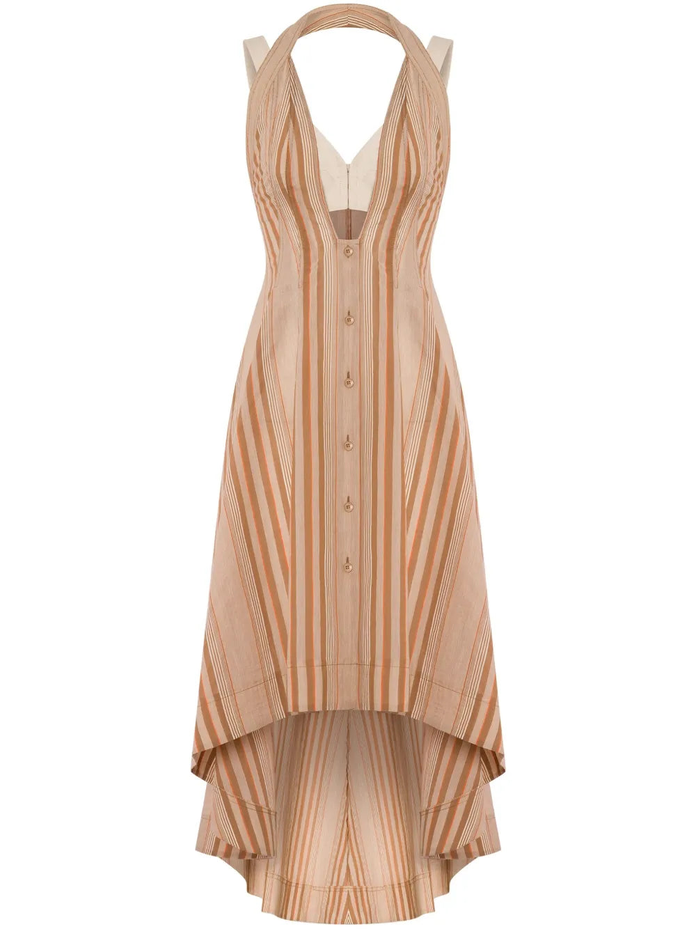 Striped Midi Dress