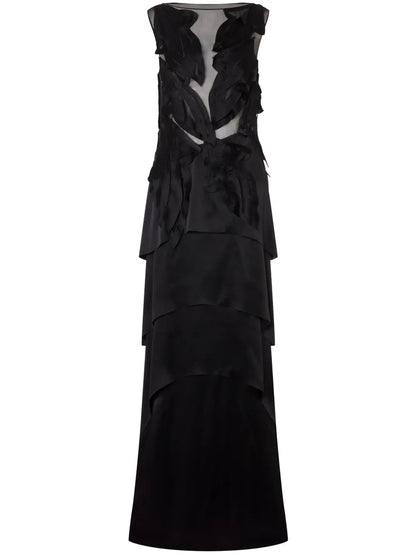 Multi-Panel Maxi Dress