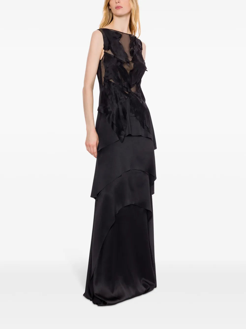 Multi-Panel Maxi Dress