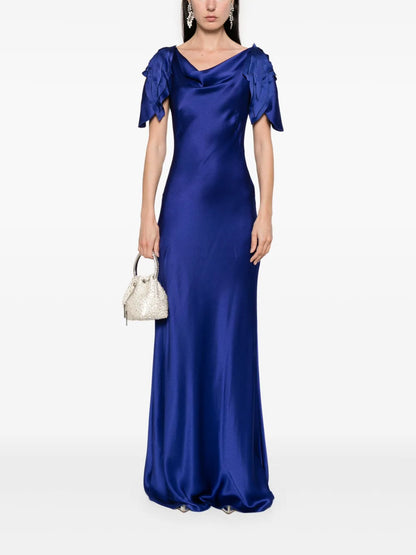 Satin Maxi Dress
