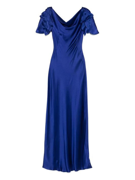 Satin Maxi Dress