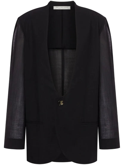 Single-Breasted Blazer