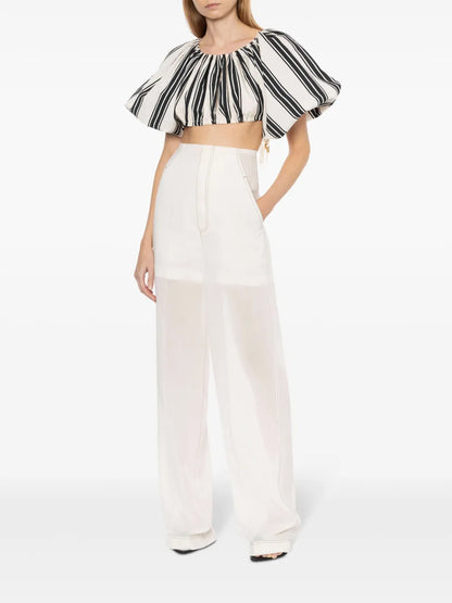 Layered Palazzo Pants