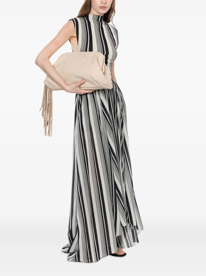 Striped Maxi Skirt