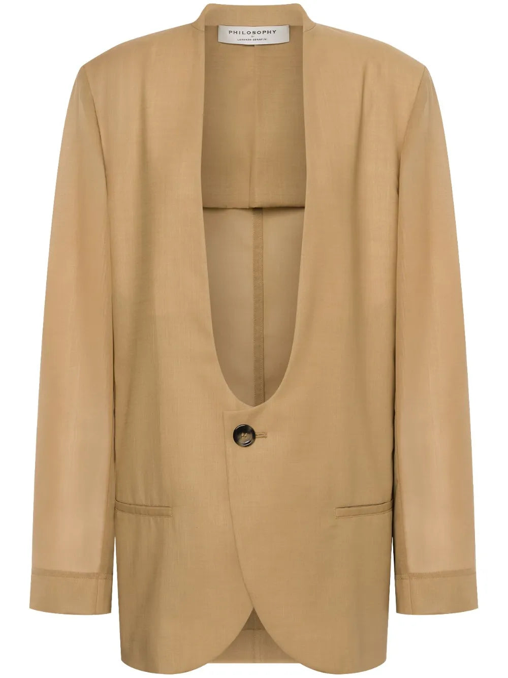 No-Lapels Blazer