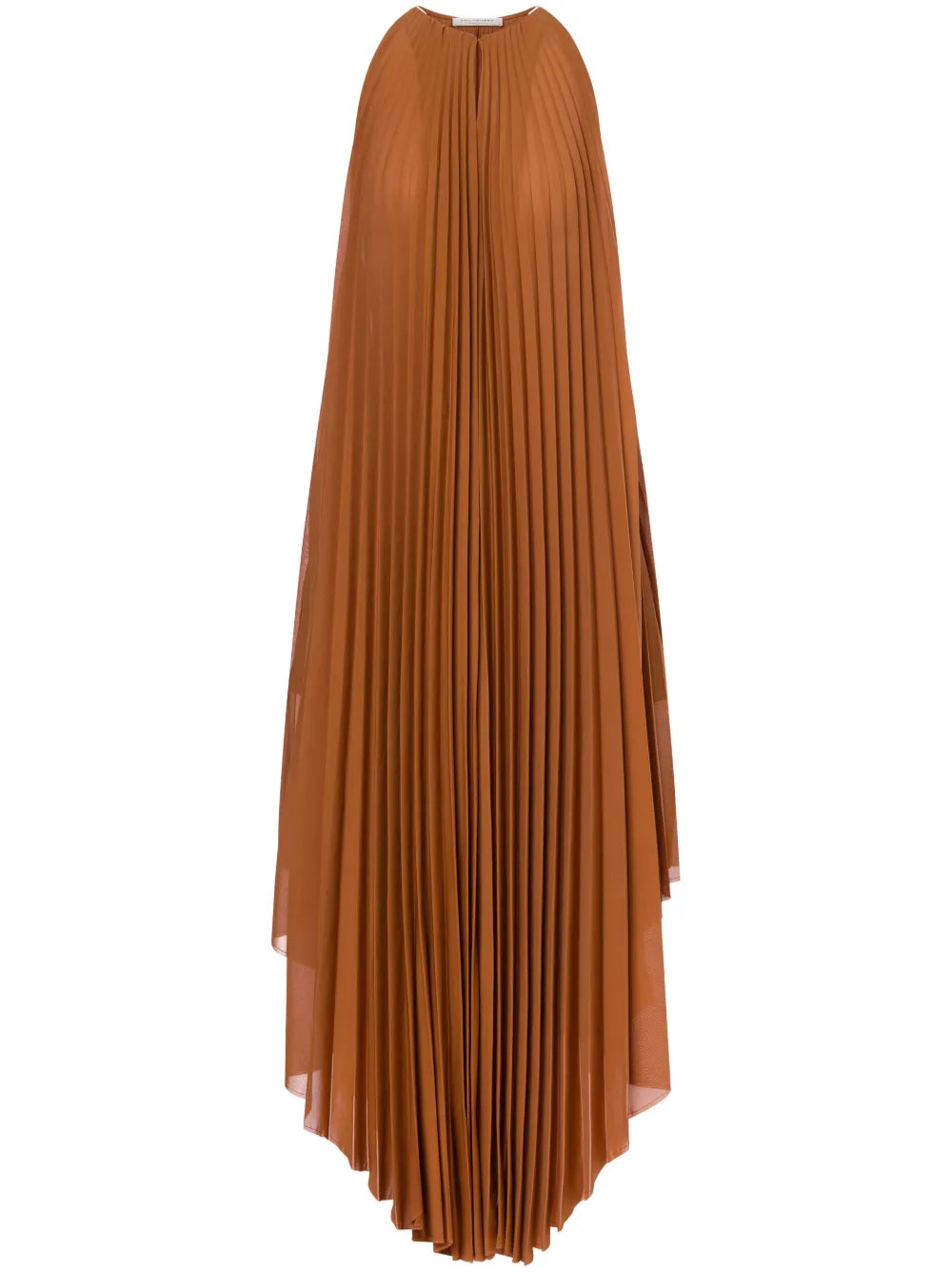 Pleated Sleeveless Dress