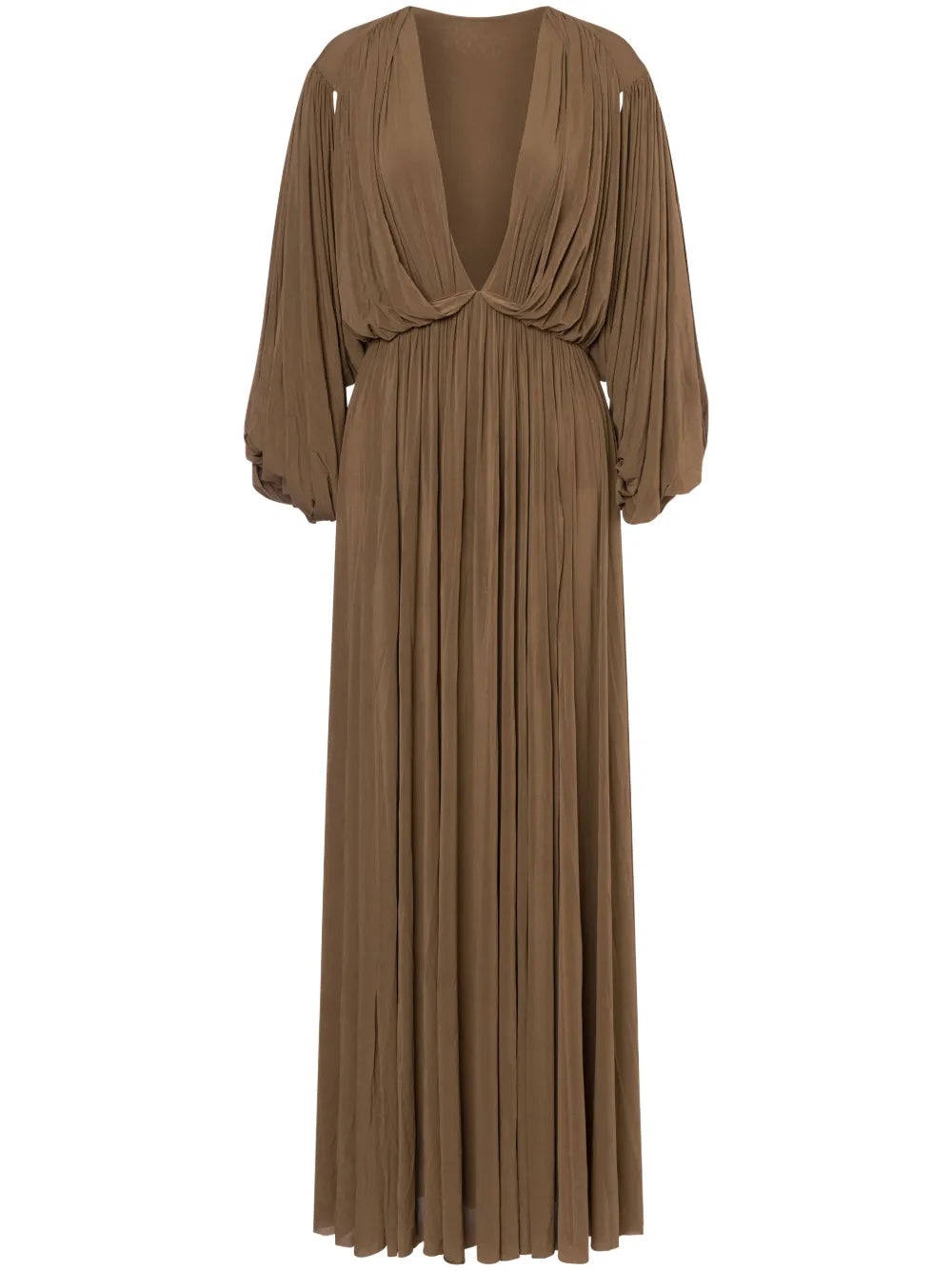 Plunge Maxi Dress