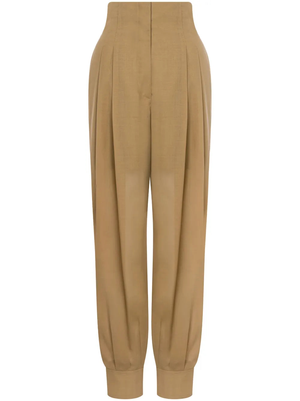 Pleated Tapered Trousers