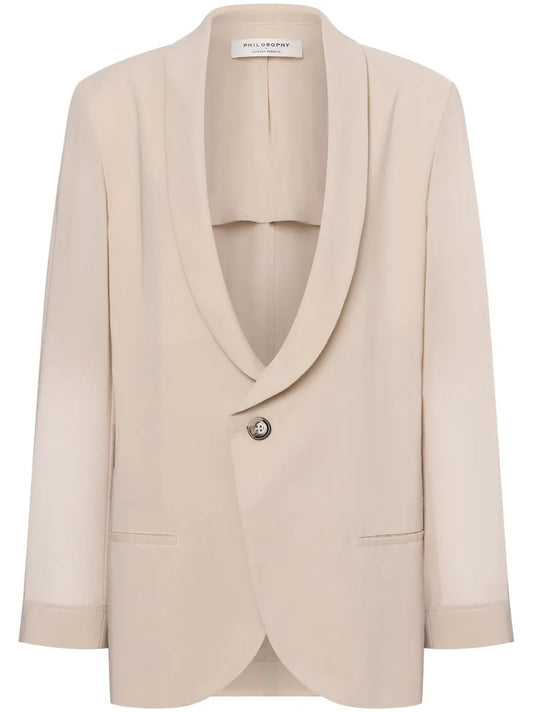 Shawl-Lapels Blazer