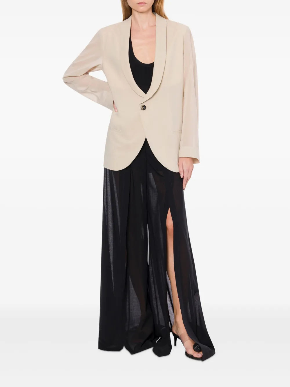 Shawl-Lapels Blazer