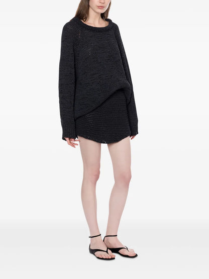 Knitted Mini Skirt