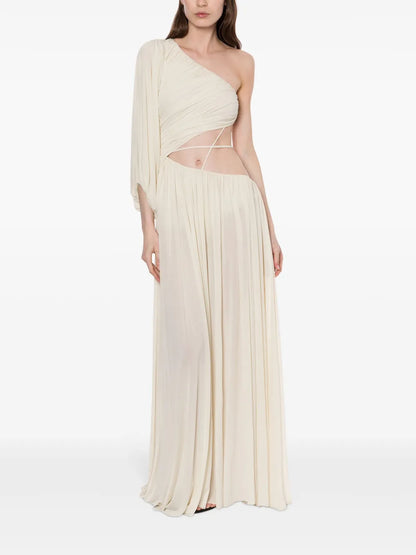One-Shoulder Maxi Dress