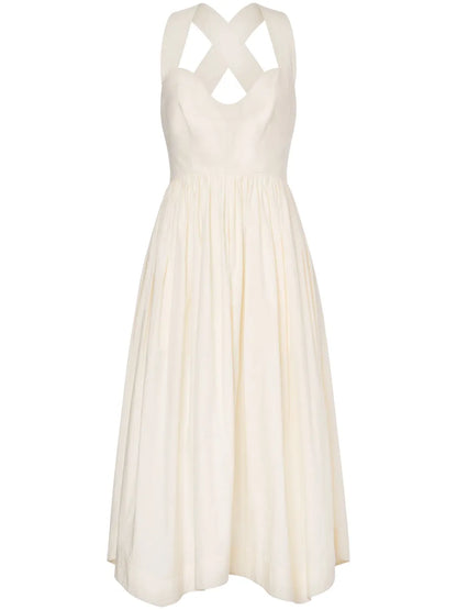 Cotton Midi Dress