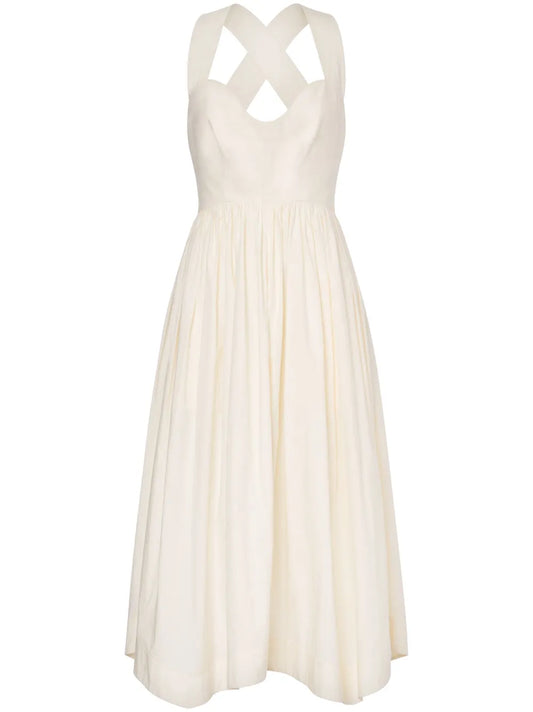 Cotton Midi Dress